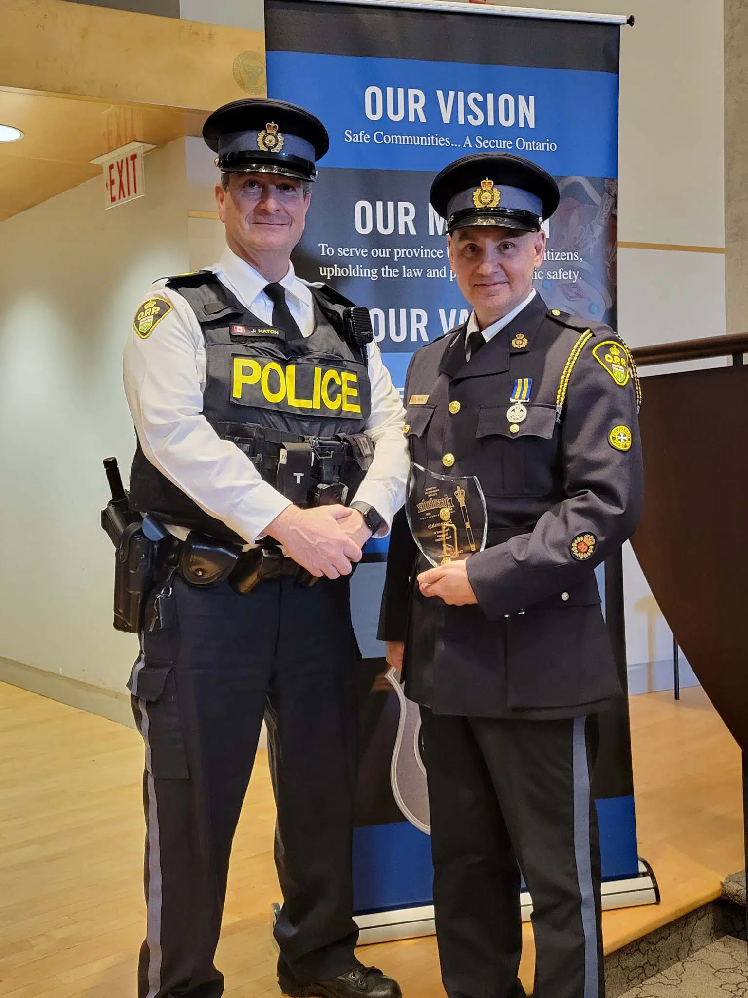 Local OPP Sergeant commended