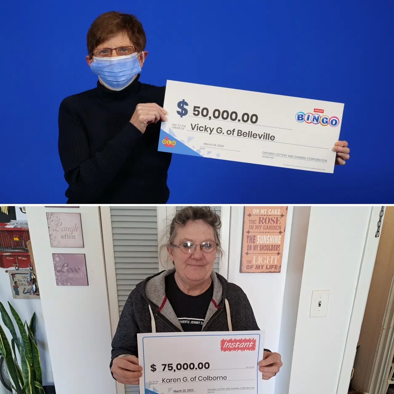 Two area residents scratch their way to lottery wins