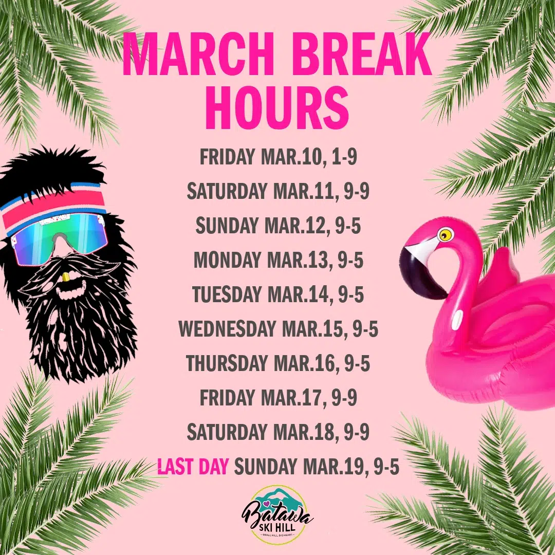 March Break at Batawa Ski Hill