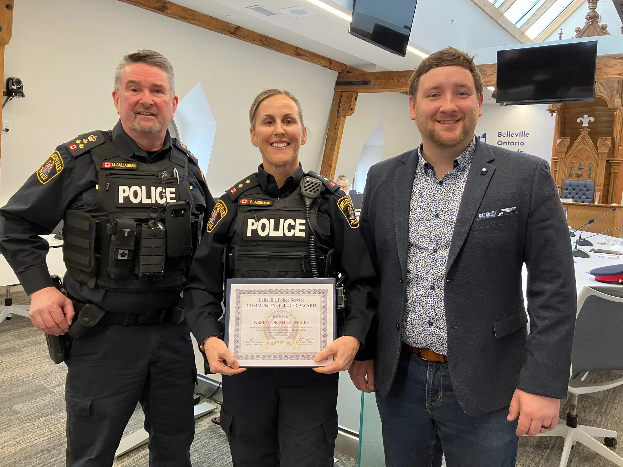 Police Inspector honoured for community Service