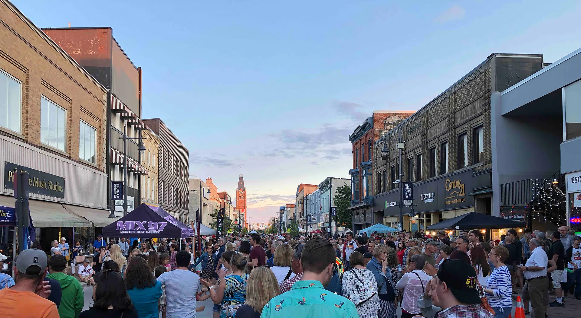 Summer street closures in Downtown Belleville