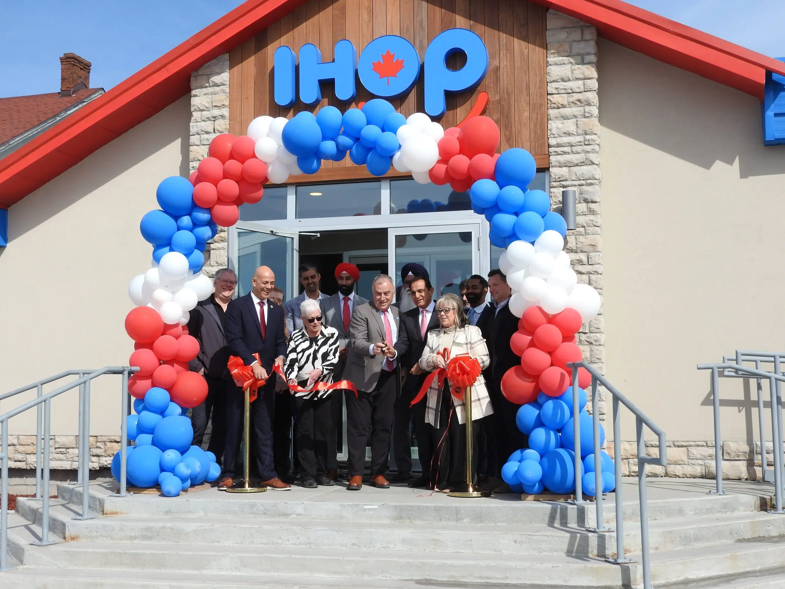 Grand opening of IHOP at site of 10 Acre Truck Stop