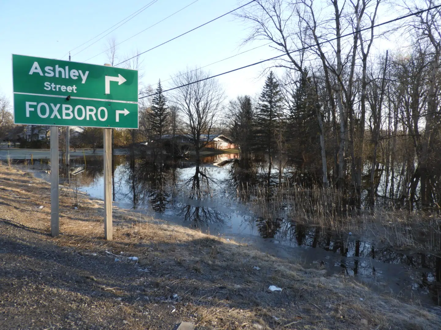 Flooding strikes Foxboro