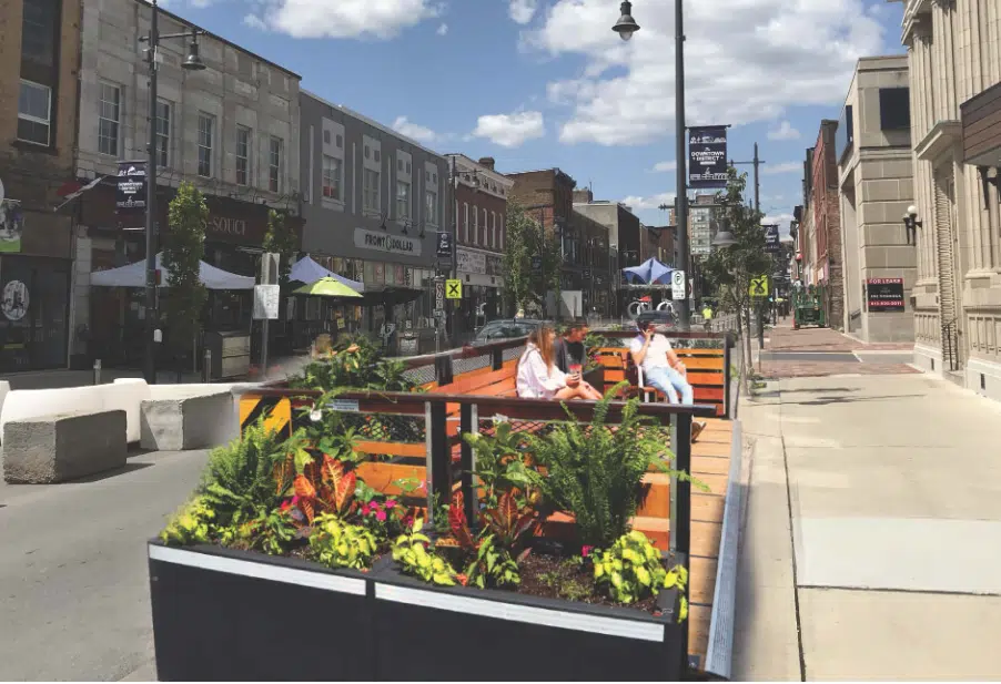 Council considering standard patios for Downtown District