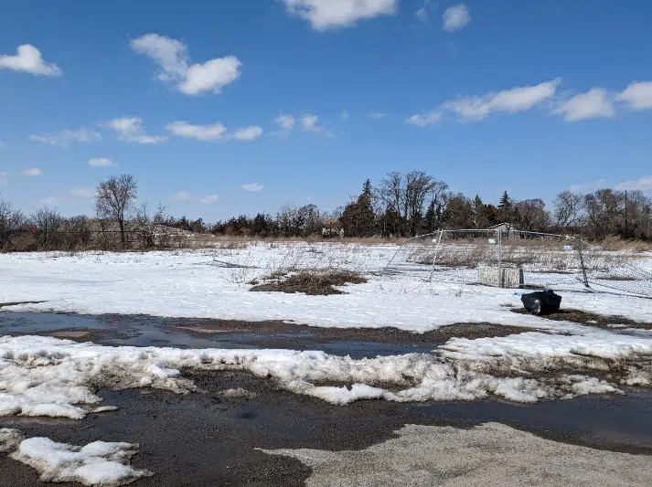 Proposed subdivision east of Wilson Avenue