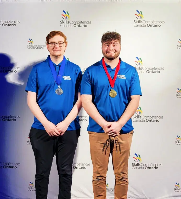 Loyalist students take gold and silver at skills competition