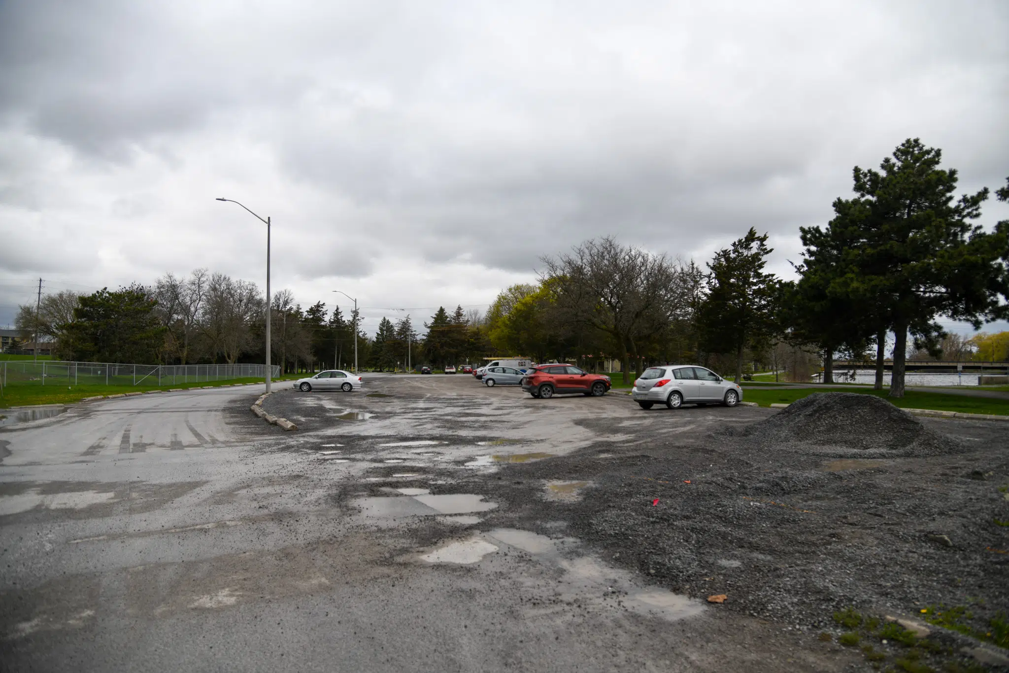 West Riverside Parking Lot Construction