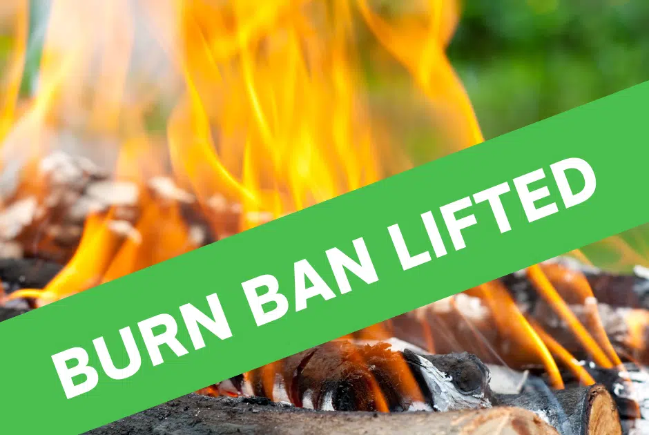 Burn ban over Quinte News