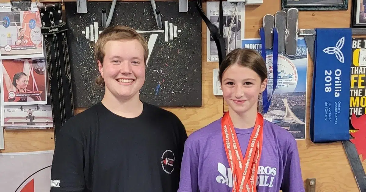 Tyrer wins gold at National Weightlifting Championships | Quinte News