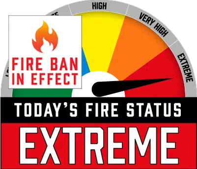 Burn bans for local small municipalities
