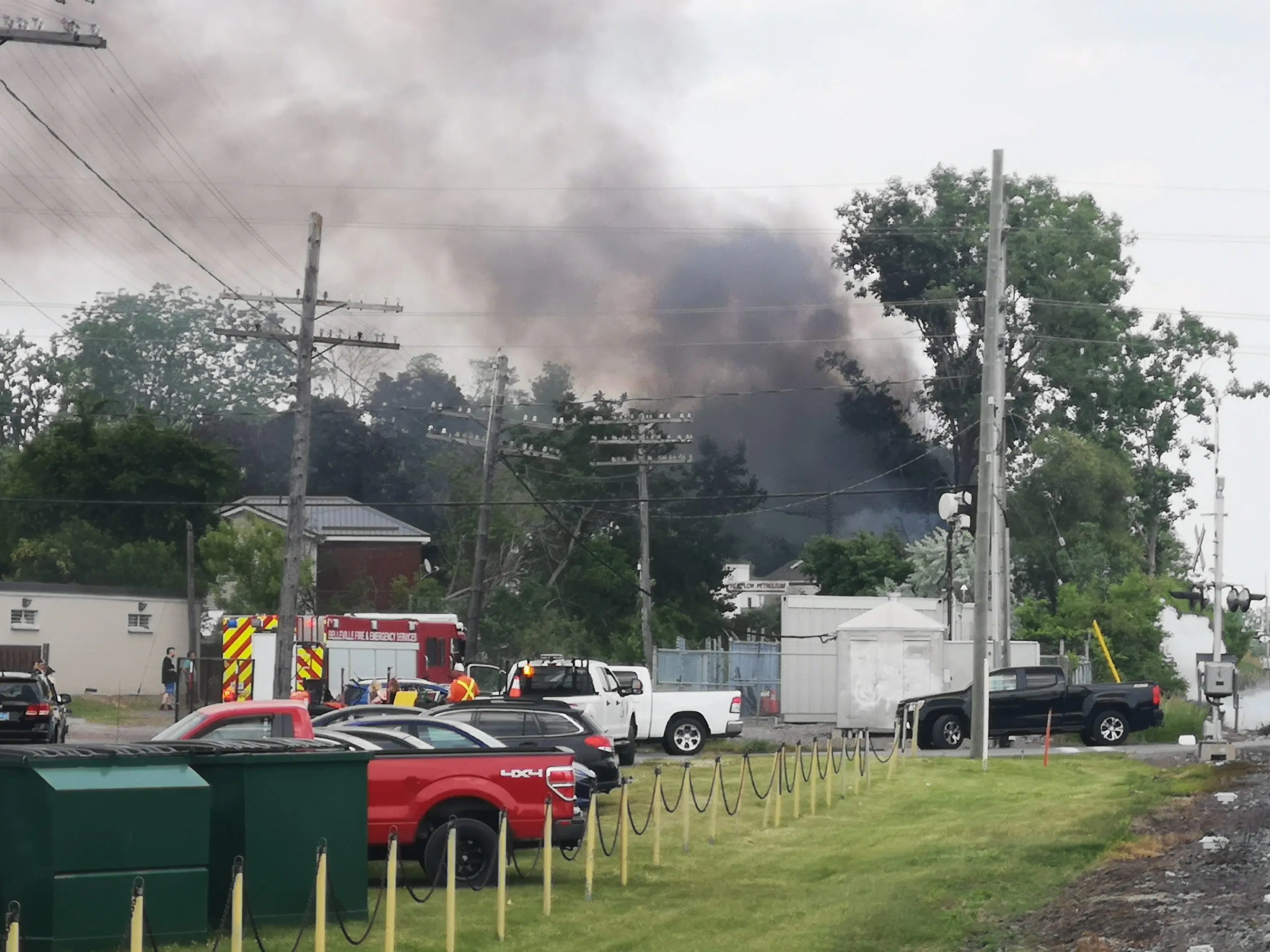 UPDATE: Fire extinguished on Church Street in Belleville