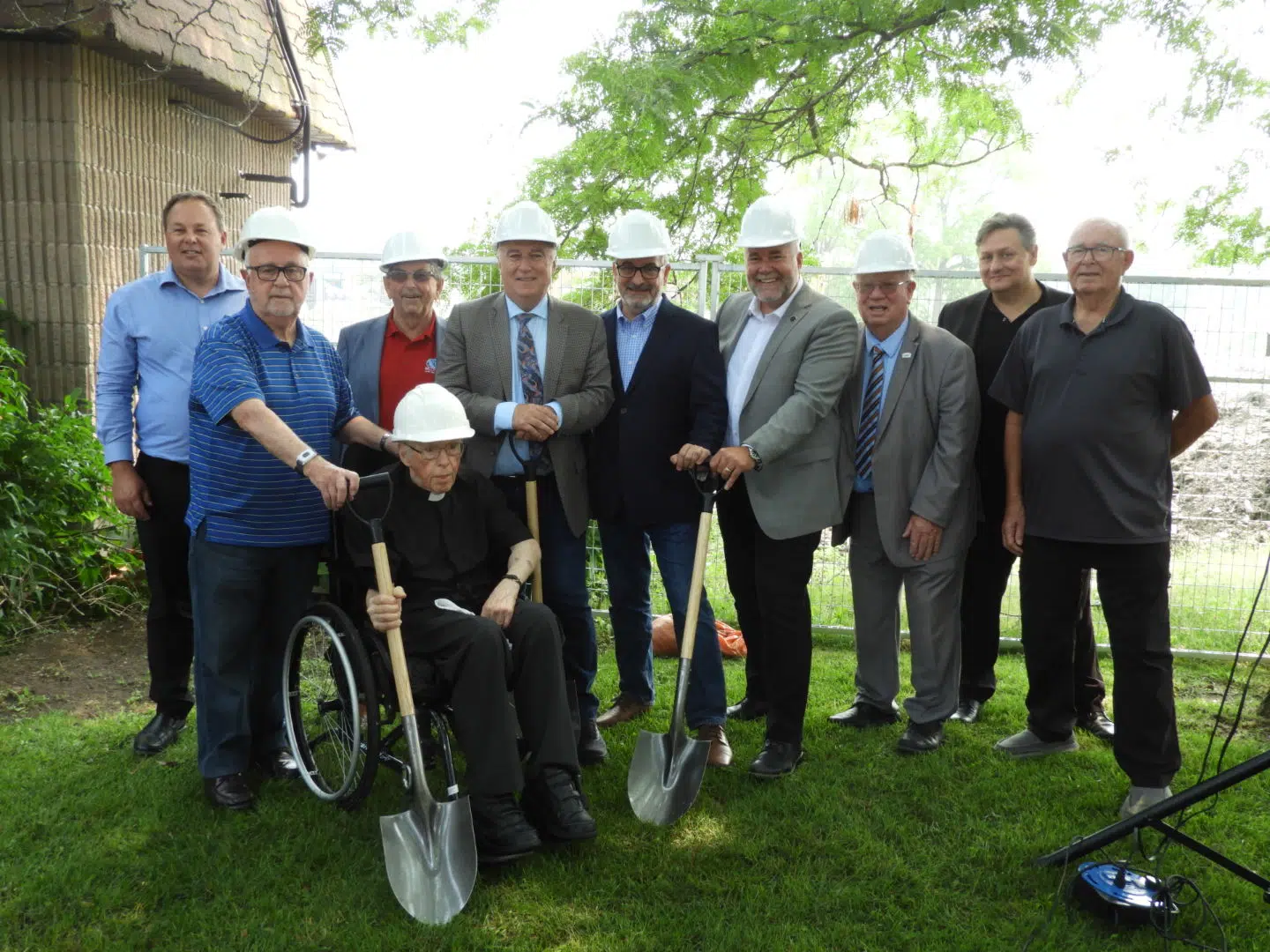 Ceremony recognizing new long term care beds