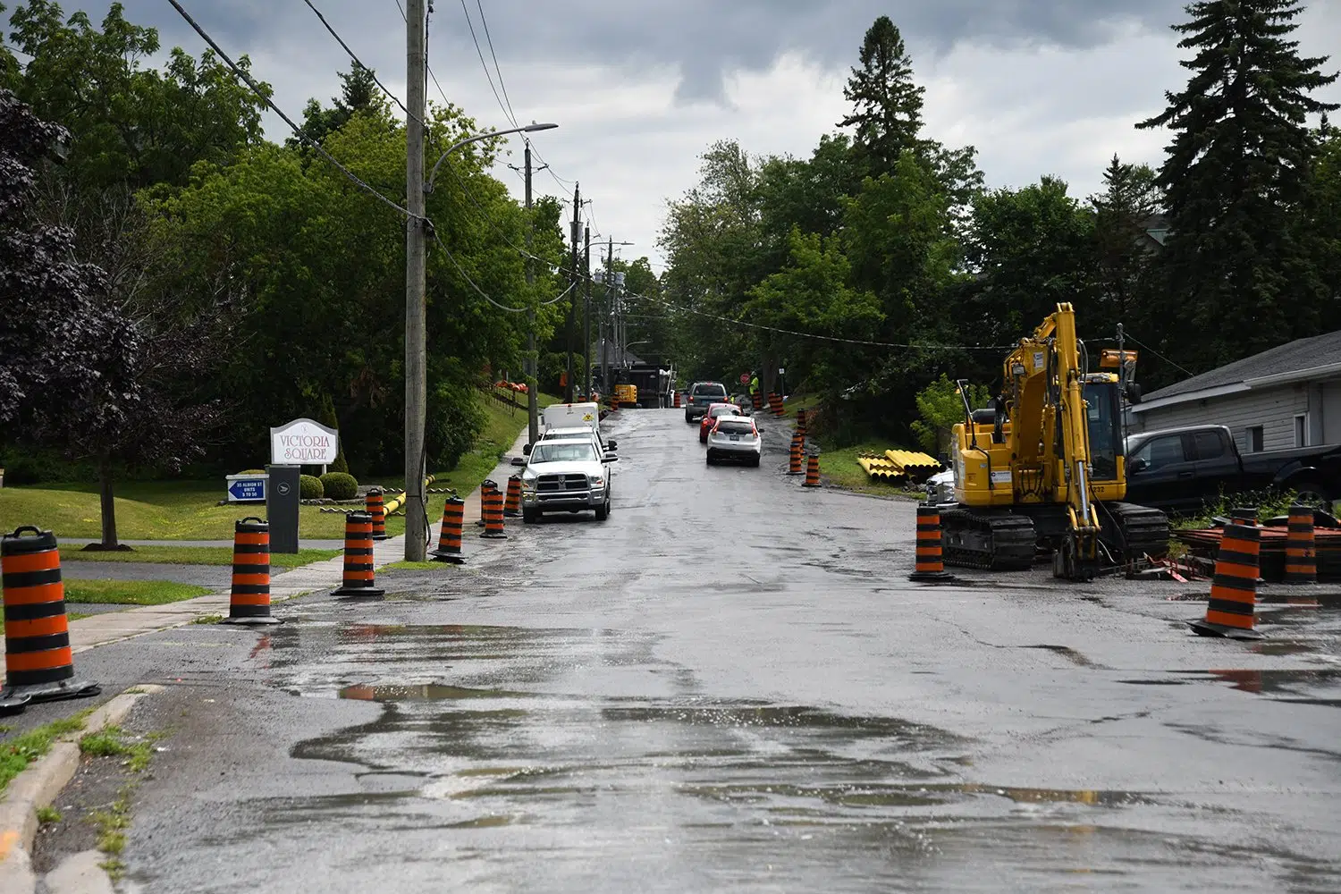 Reconstruction of Albion Street continues next week