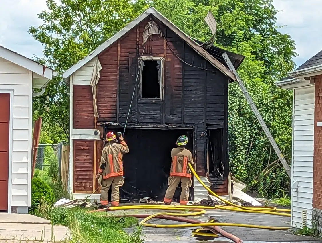 UPDATE Fire near school in Belleville Quinte News