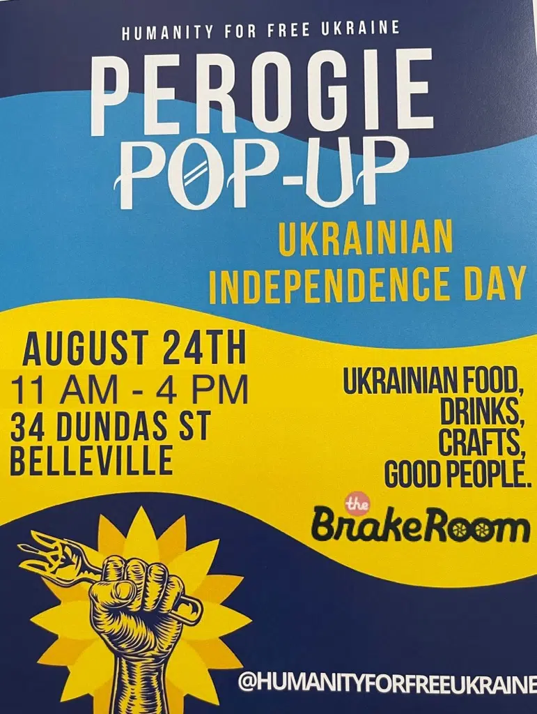 Perogie pop-up for Ukrainian Independence Day