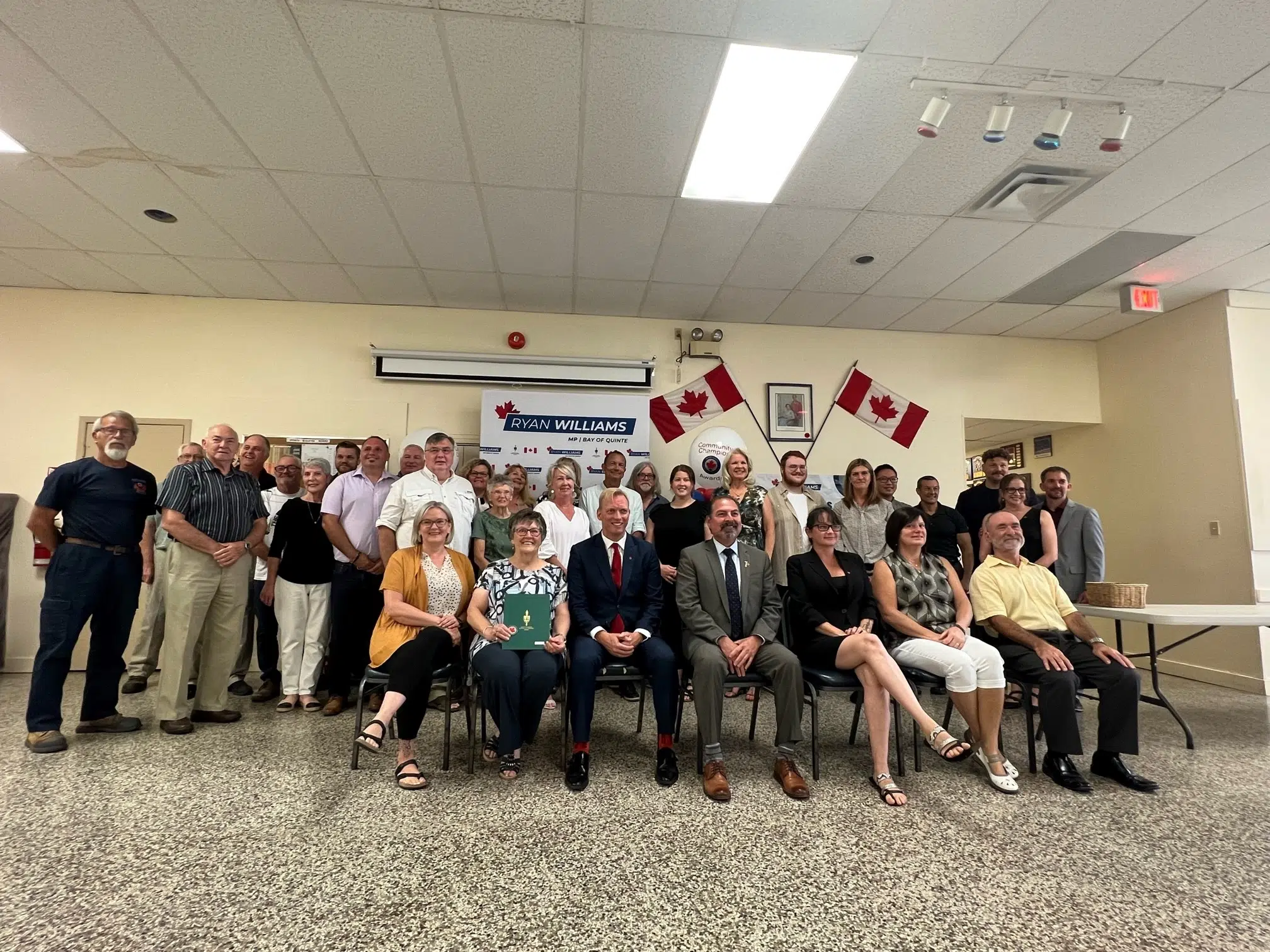 Community Champions recognized by MP Ryan Williams