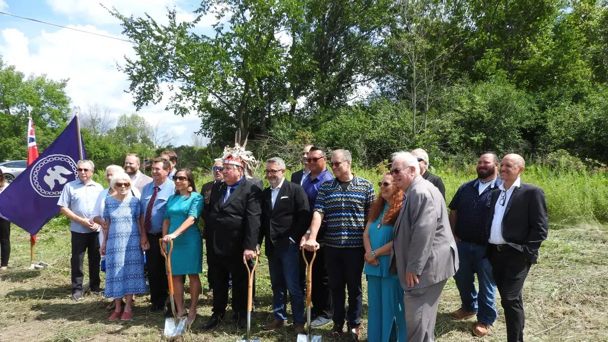 Sodturning ceremony for new longterm care home in Tyendinaga Mohawk