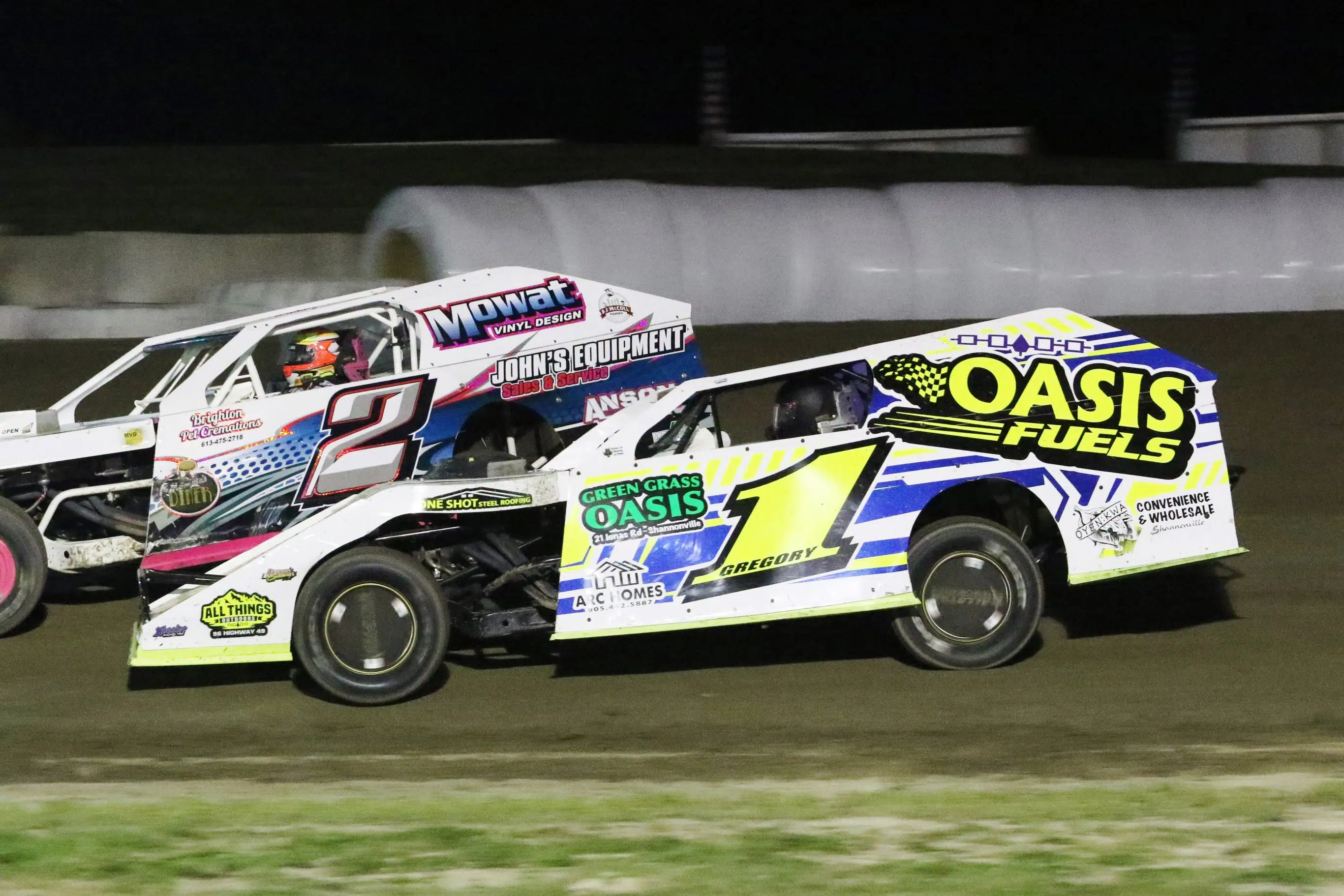 Baldwin wins 5th "checkered" at Brighton Speedway