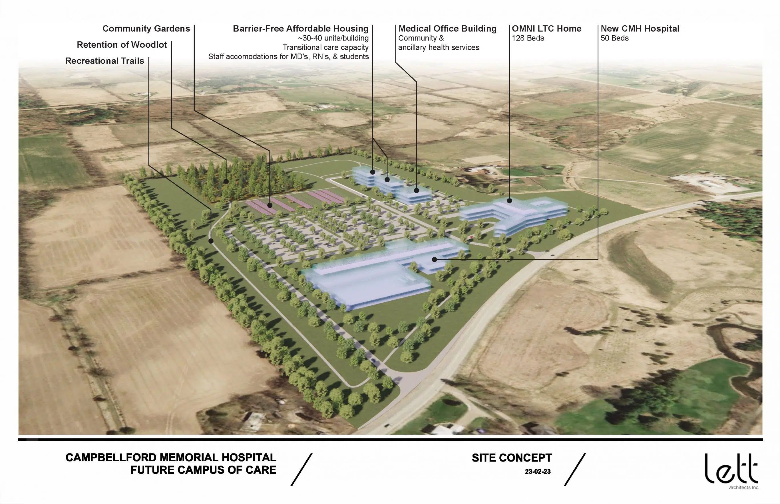 First Campus of Care rendering unveiled