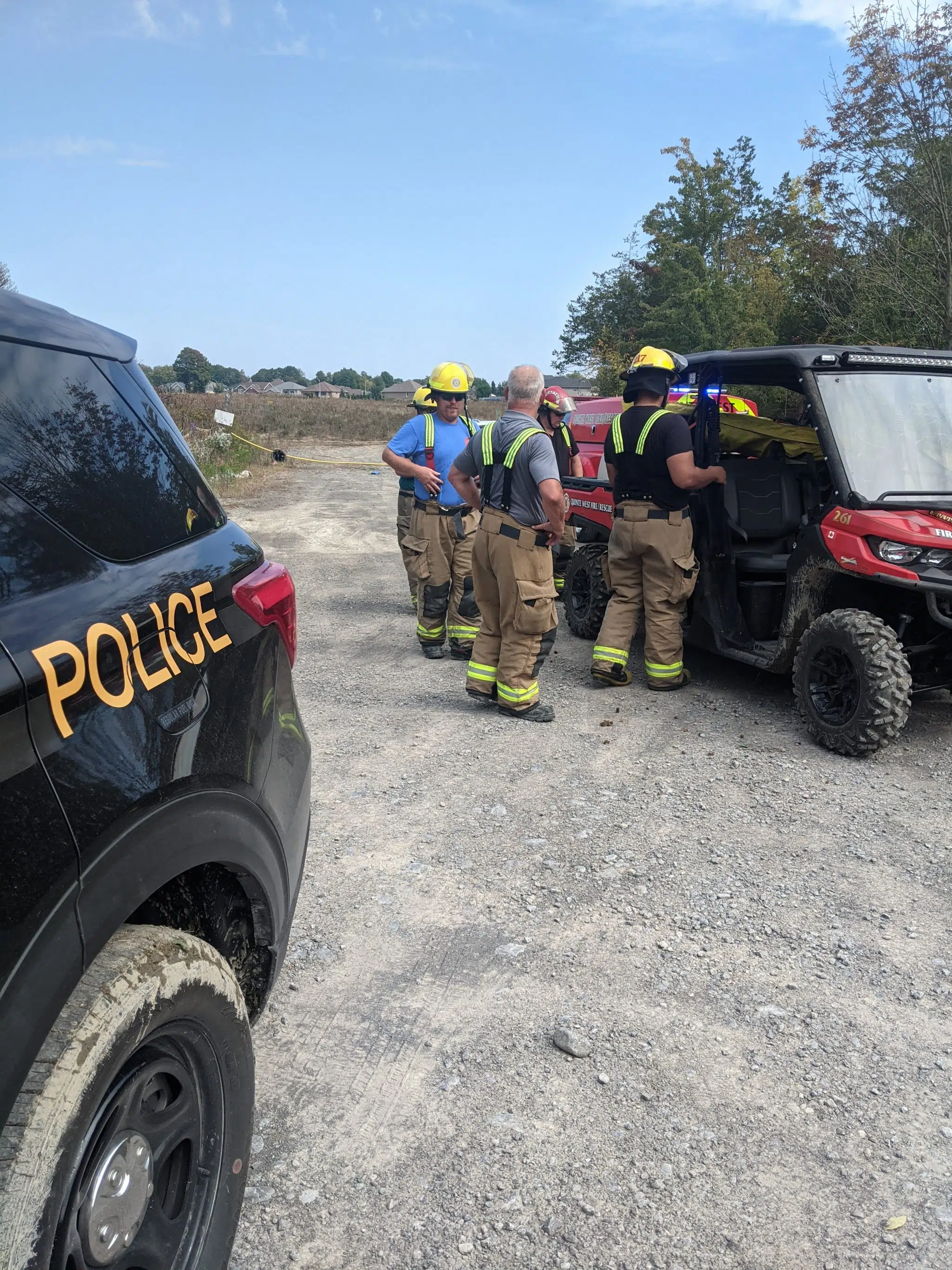 Quinte West first responders active