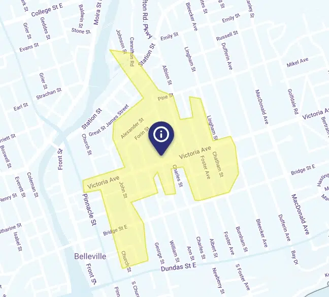 Late afternoon power outage in east end Belleville