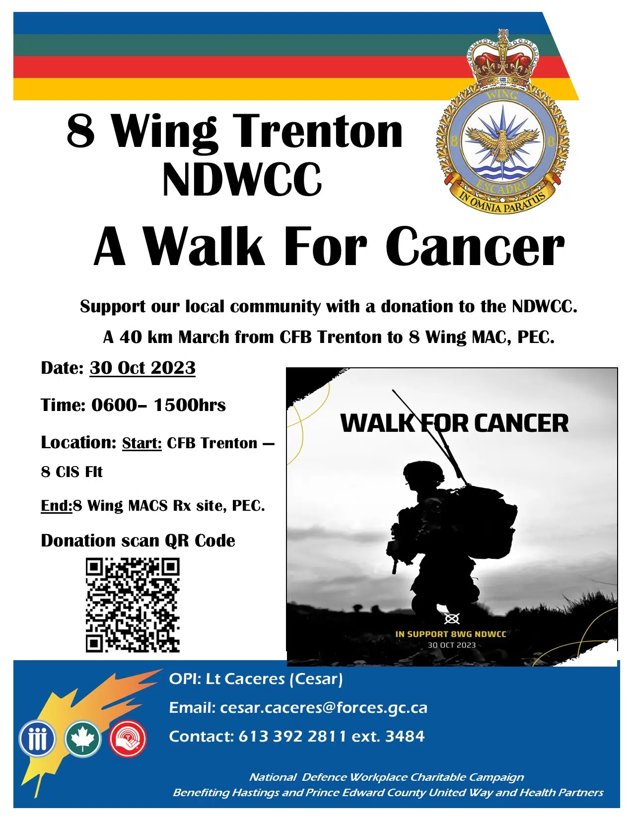 Ruck March to raise money against cancer