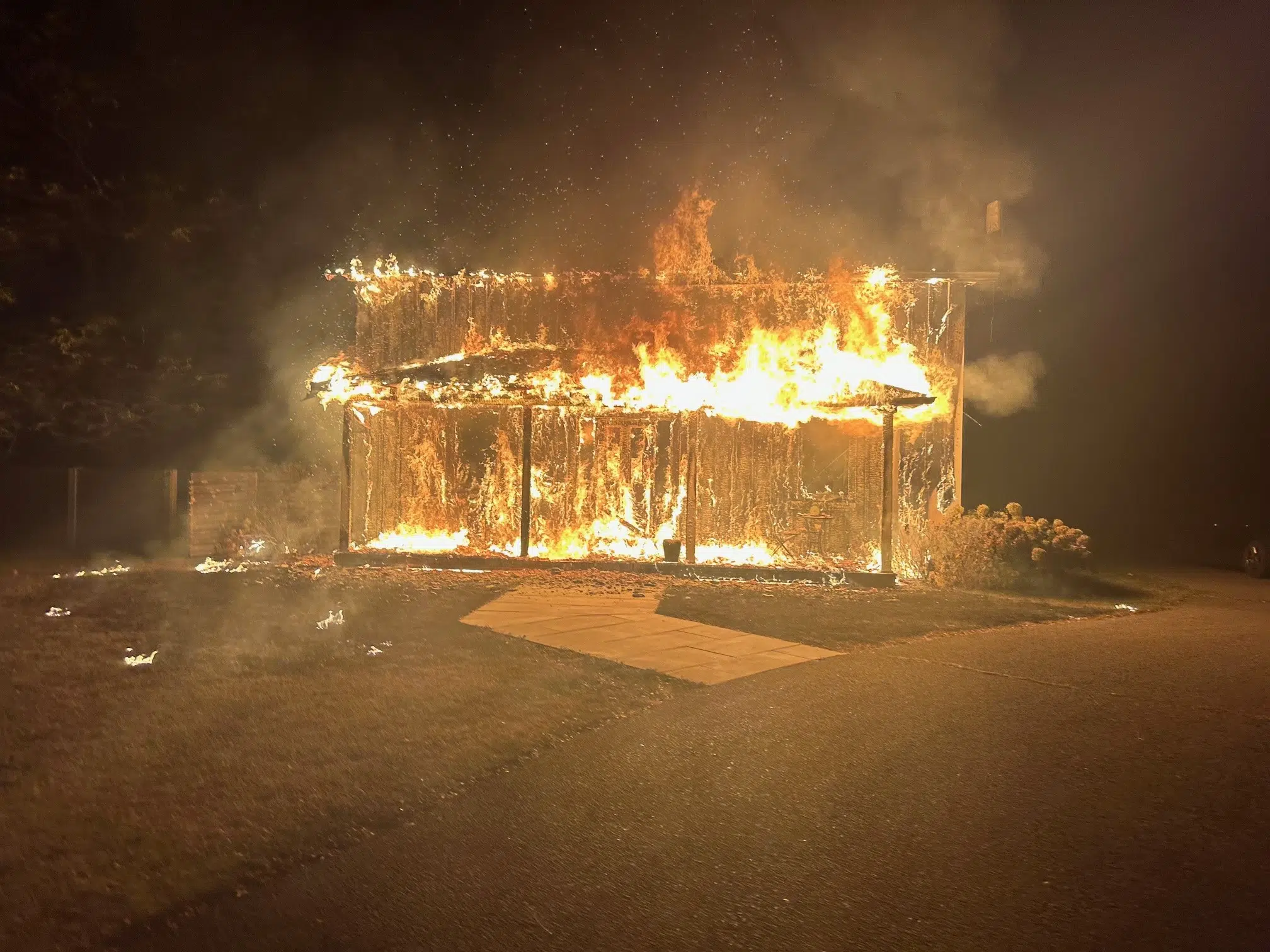 UPDATED: House fire in The County