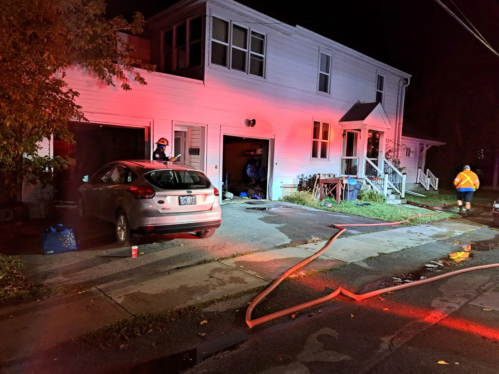 Belleville fire beats basement blaze