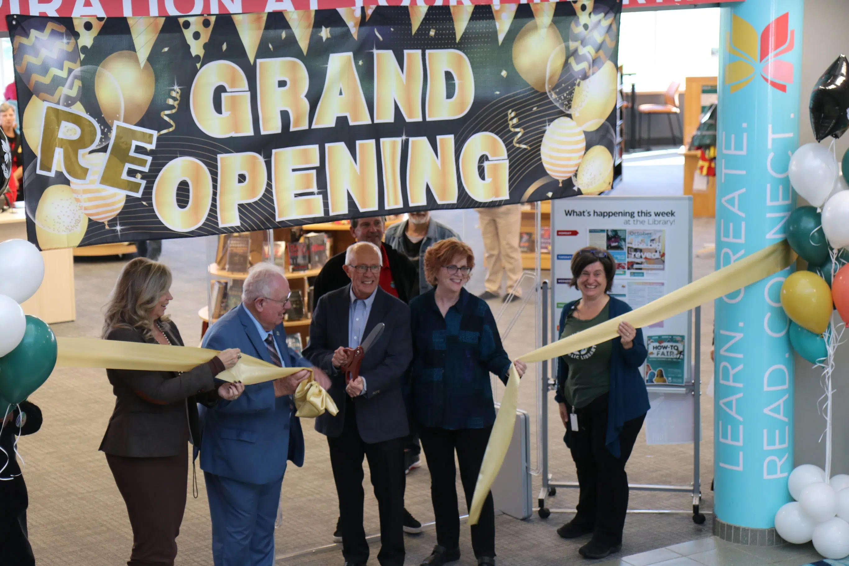 Grand reopening of Quinte West Public Library