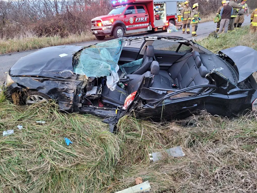 Single Vehicle Rollover Sends Two To Hospital Quinte News