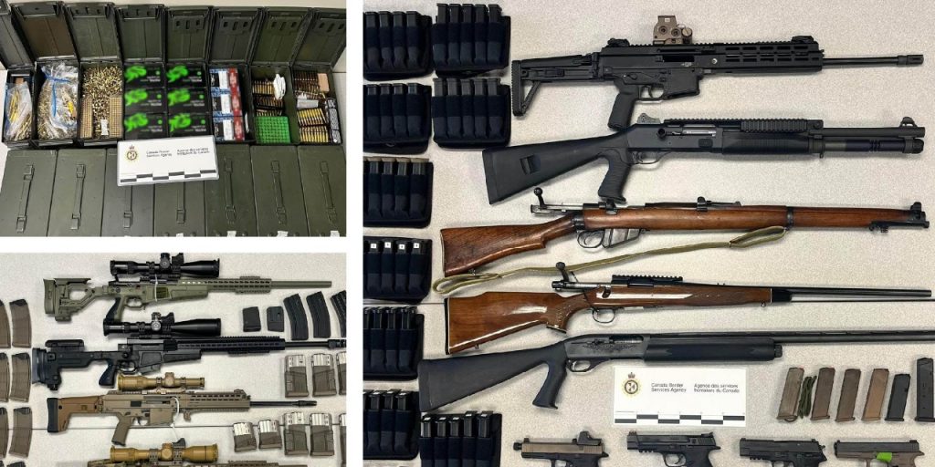 Prohibited weapons found in shipment to CFB Trenton; RCAF Major charged - Vimarsana News