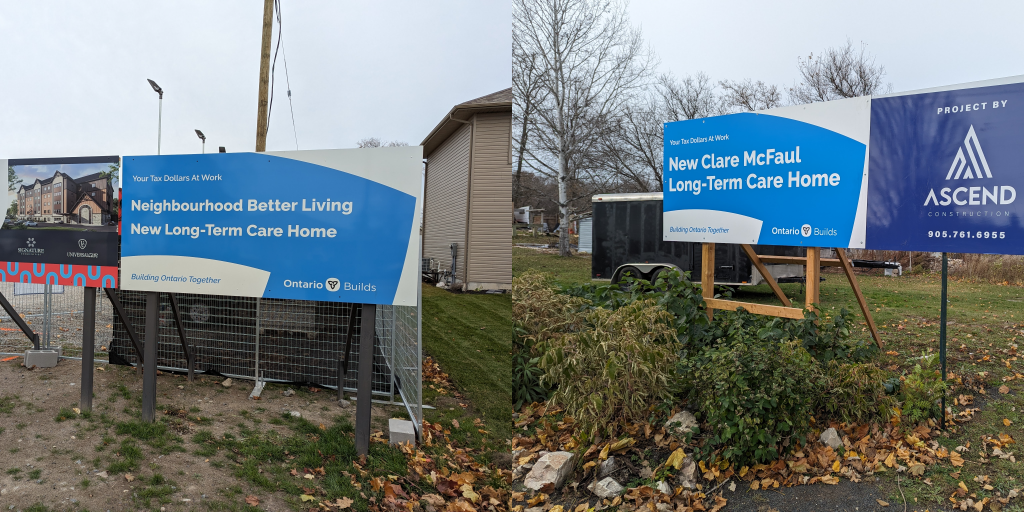 Groundwork construction underway for new long-term care home - Vimarsana News