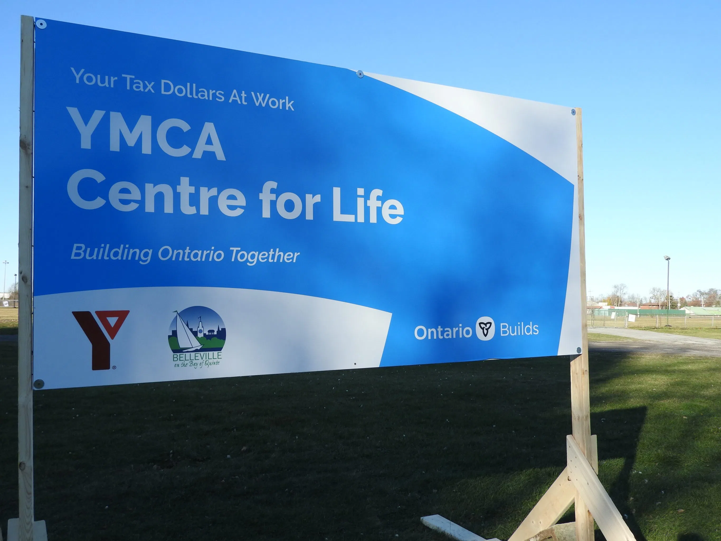 Signage for new YMCA Centre for Life facility unveiled