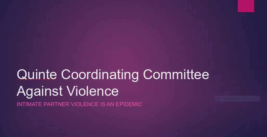 Declaring intimate partner violence an epidemic