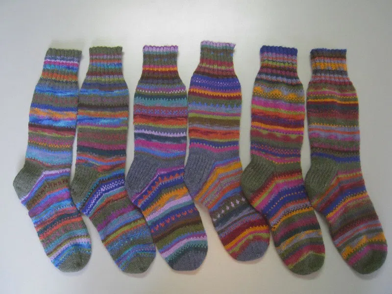 Plenty of socks on Bridge Street