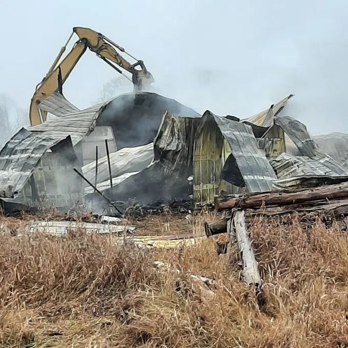 UPDATE: Barn fire