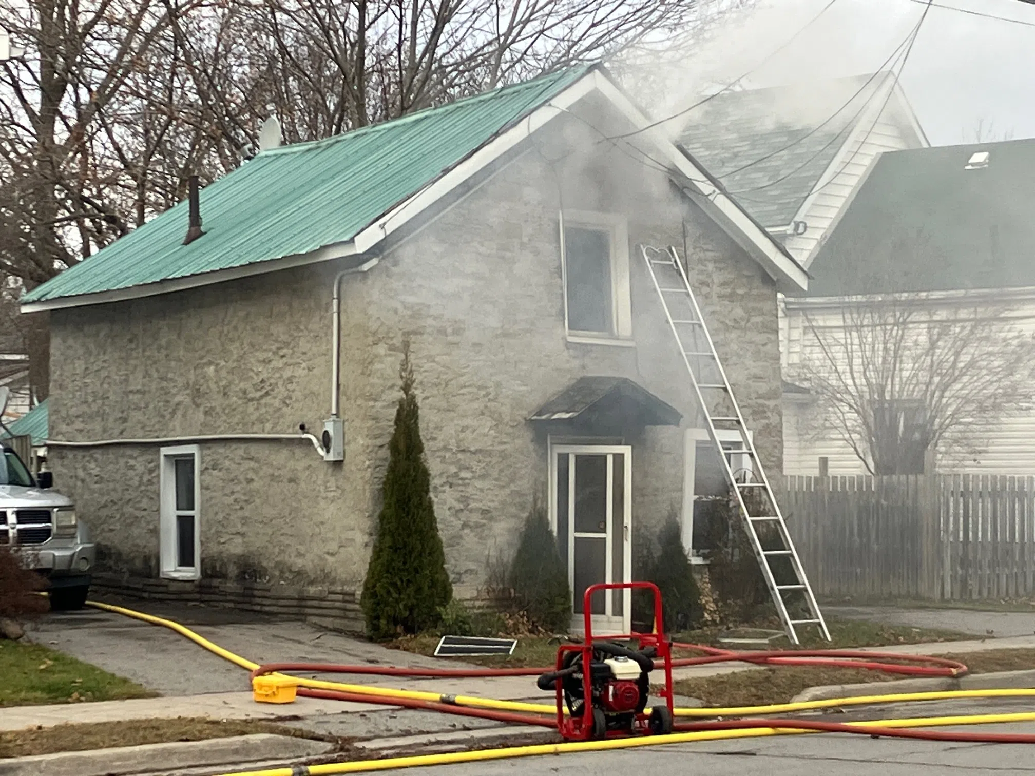 Woman injured in Moira Street fire dies