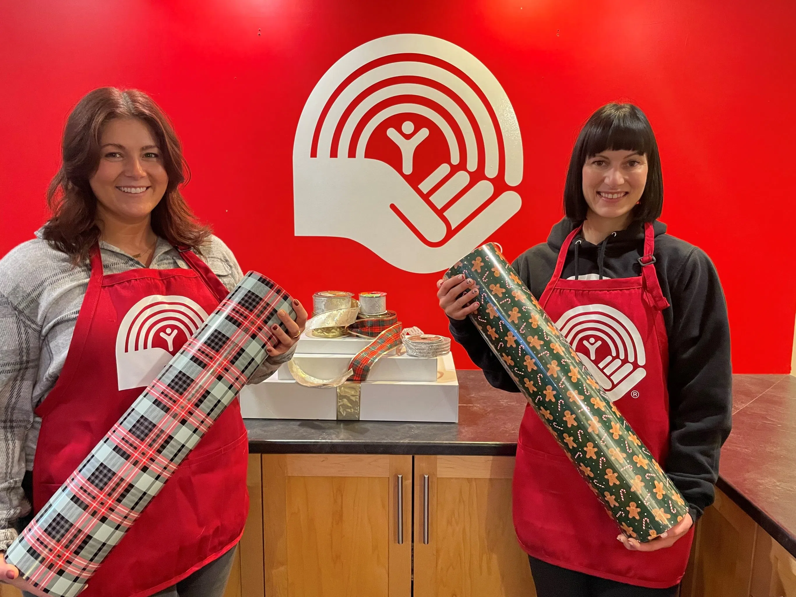 Support a good cause and have your gifts wrapped