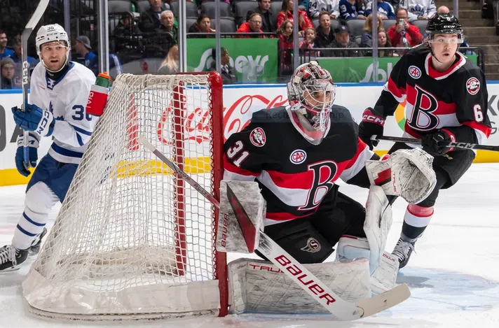 B-Sens top Marlies for second time in 4 days