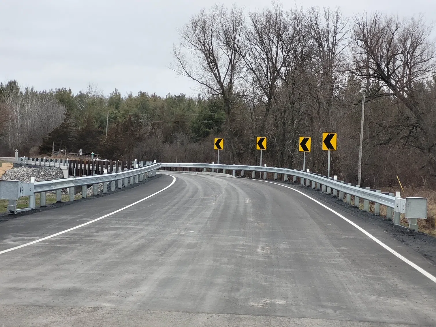 New Thompson Bridge in Warkworth