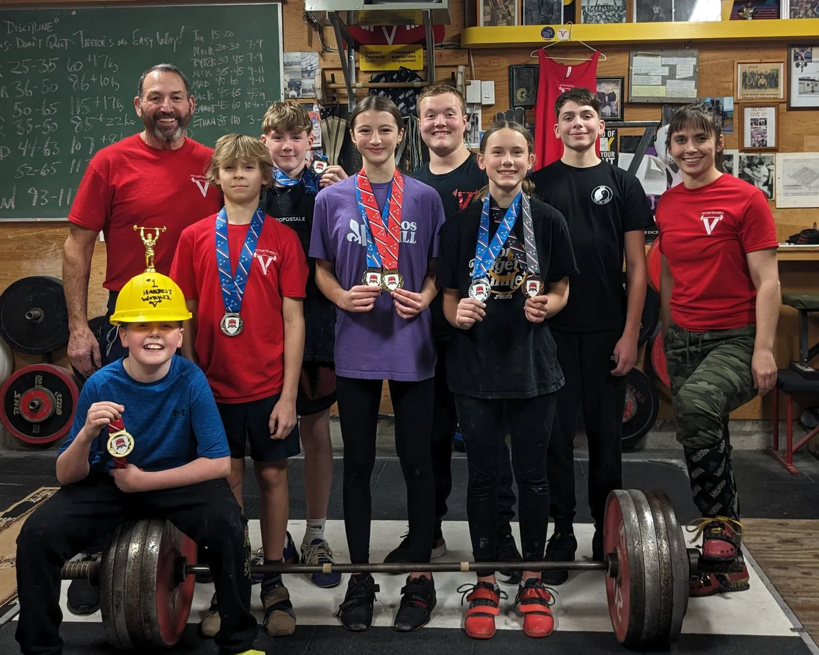 Victory "lifters" claim gold at Provincials