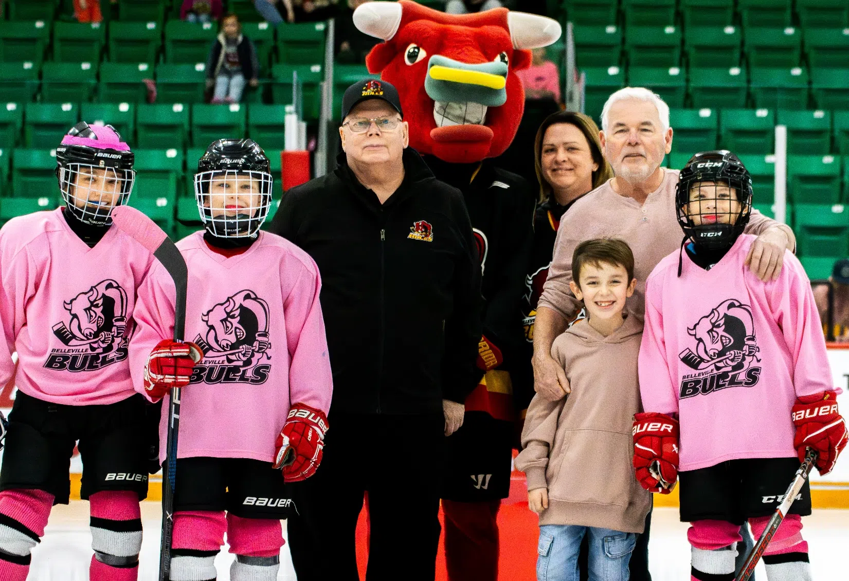 Hockey for health care with Belleville Minor Hockey