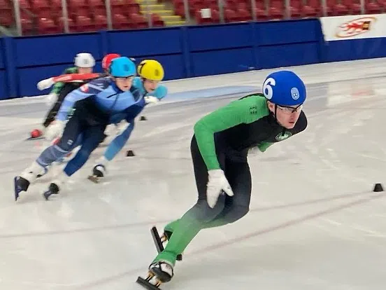 Hoffman wins speedskating gold in Newmarket