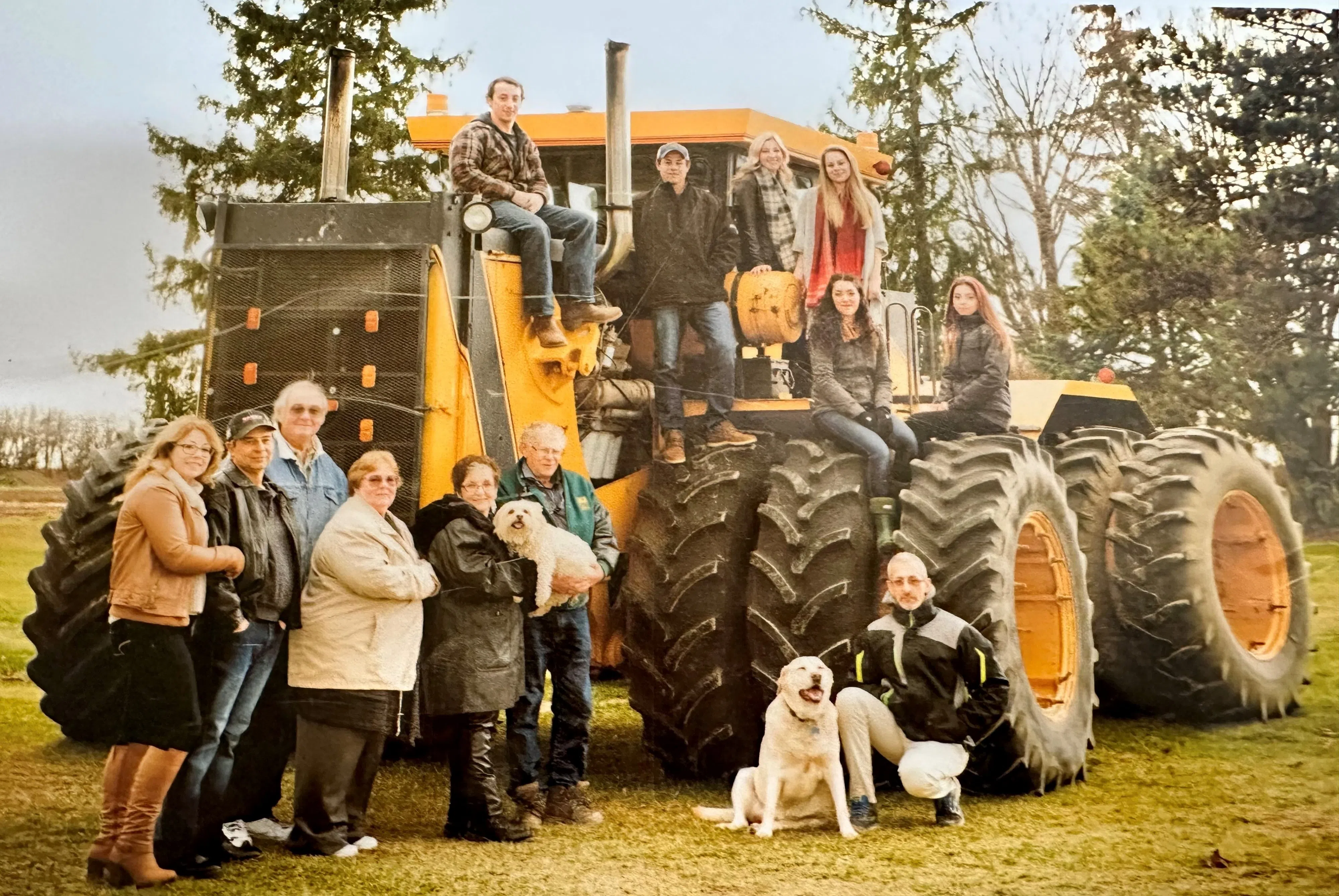 Wellington farming family backs the build in a big way