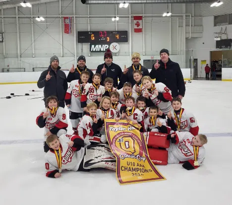 Under 10 Red Devils win Hall Tourny - Weekly report