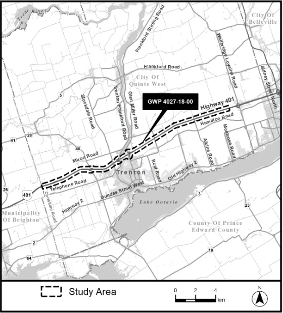 Public information centre on study on the 401