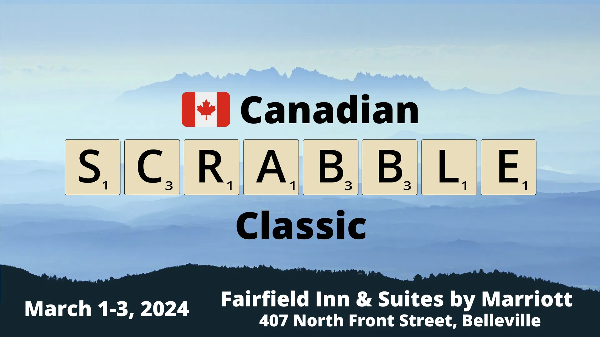 Scrabble competition in Belleville this weekend