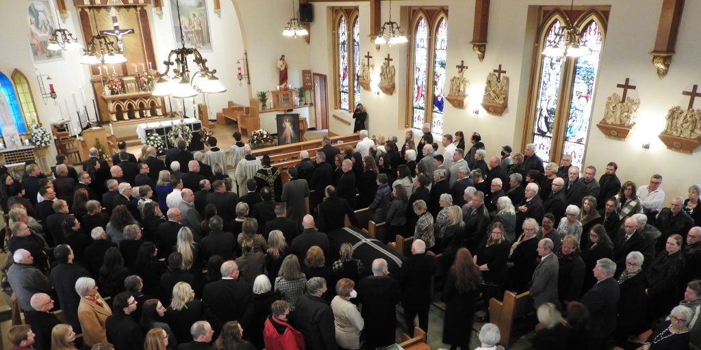 Community says final goodbye to Daryl Kramp - Vimarsana News