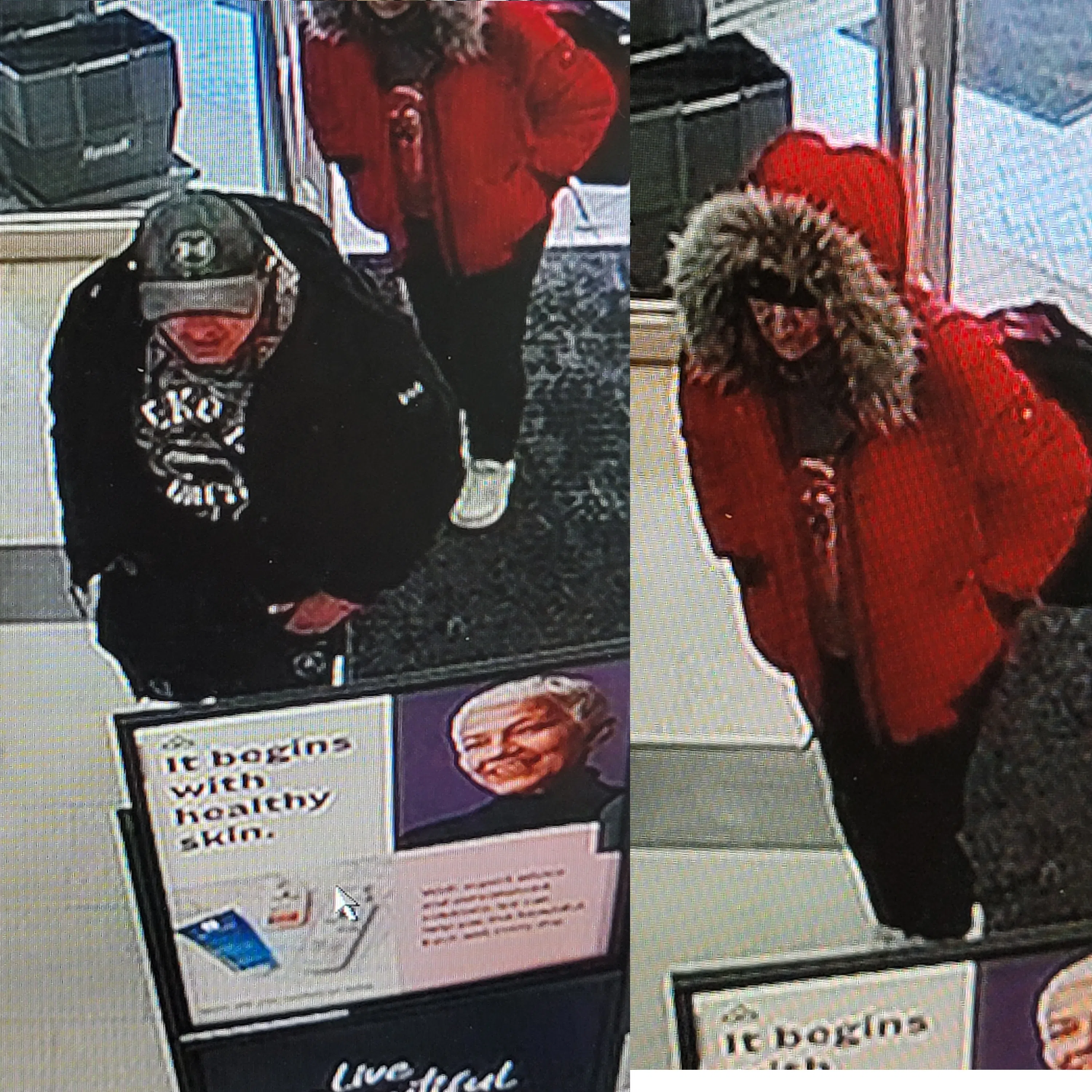 OPP looking to identify two people for shoplifting