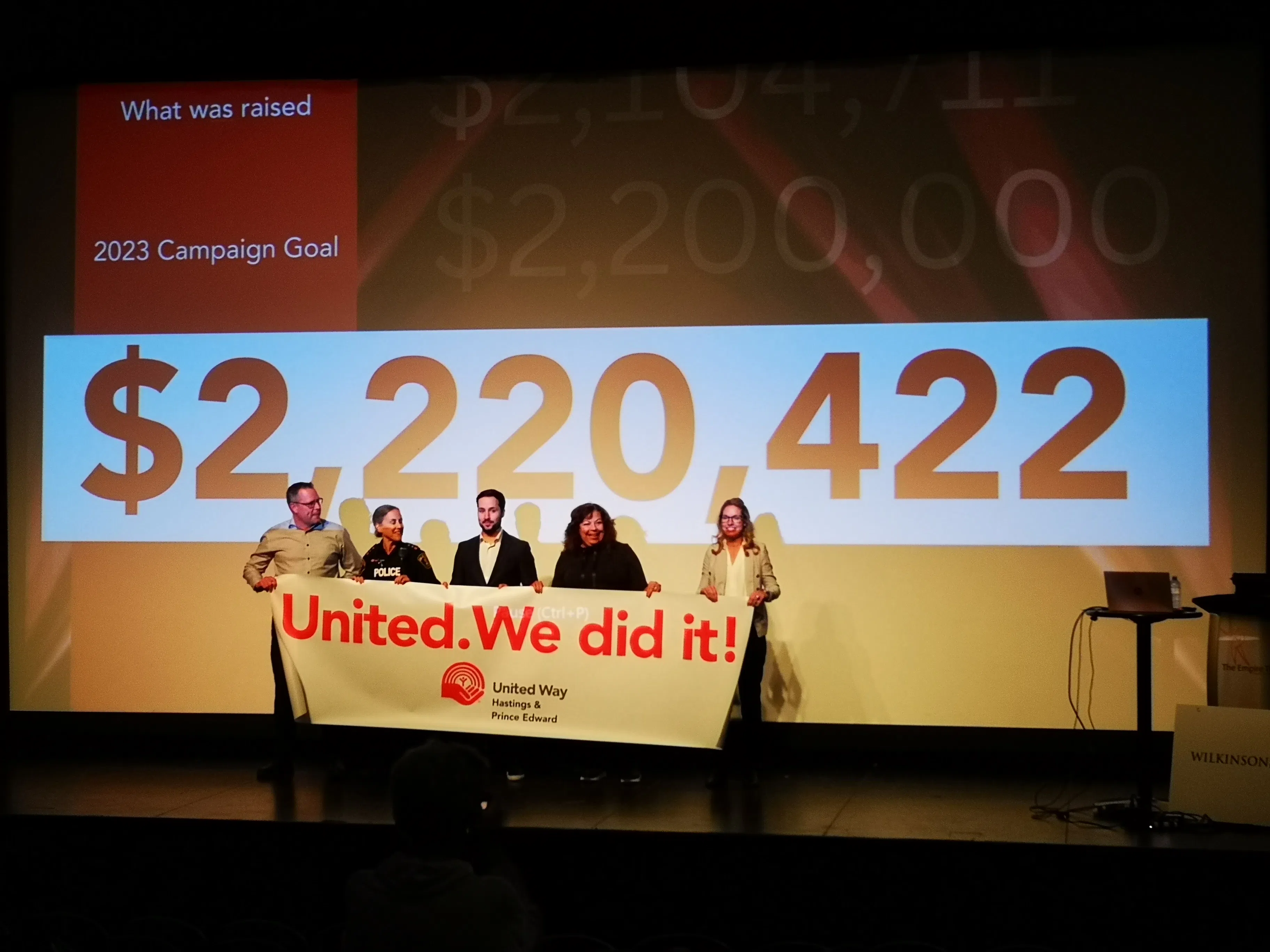 United Way beats fundraising goal